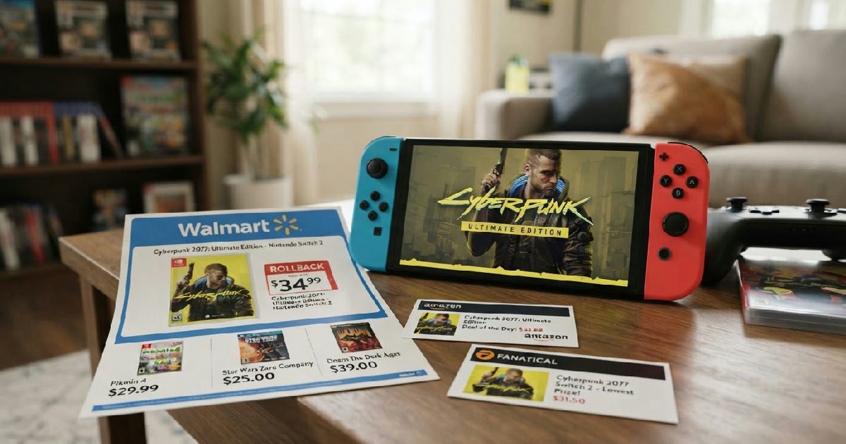 Cyberpunk 2077 Switch 2: cyberpunk 2077 ultimate edition switch 2 hits record low price