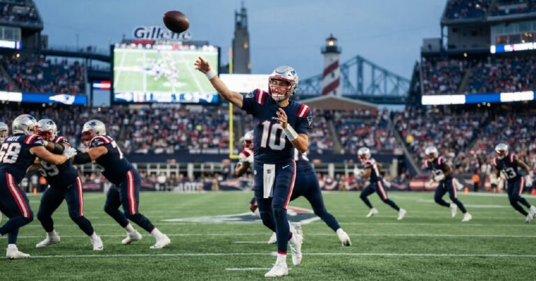 drake maye deep ball unlocks new england patriots offense