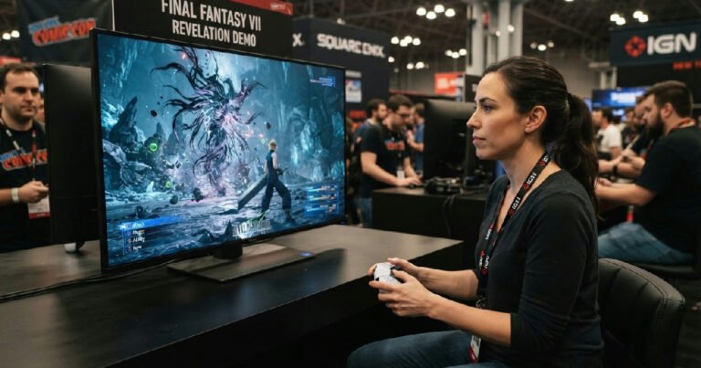 Final Fantasy VII Revelation preview from IGN shows new Jenova form