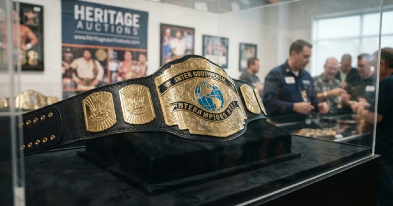 WWE Intercontinental Championship belt auction: Heritage Auctions sells WWE Intercontinental Championship belt