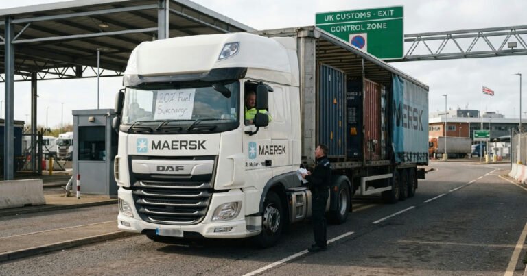 P. Moller - Maersk hikes UK Maersk fuel surcharge to 20%