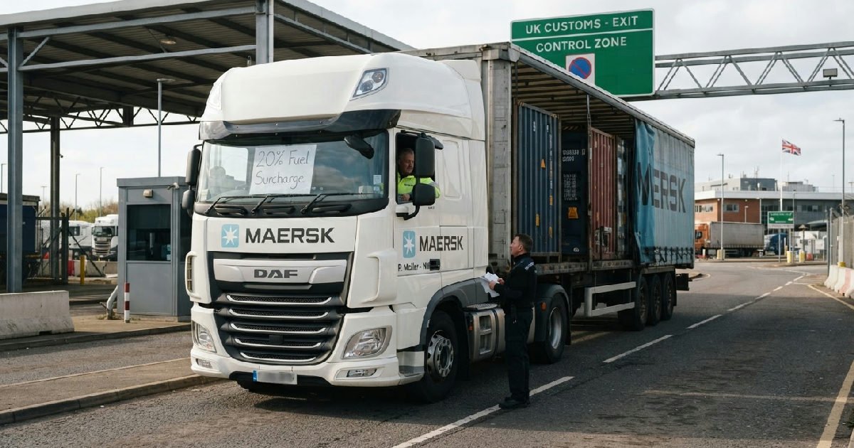P. Moller - Maersk hikes UK Maersk fuel surcharge to 20%