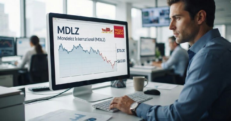 wells fargo trims mondelez international stock price target to 65