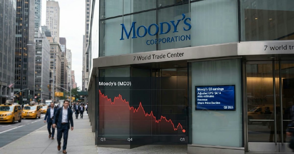 Moody's Q3 earnings: moodys q3 earnings of 4.14 miss estimates