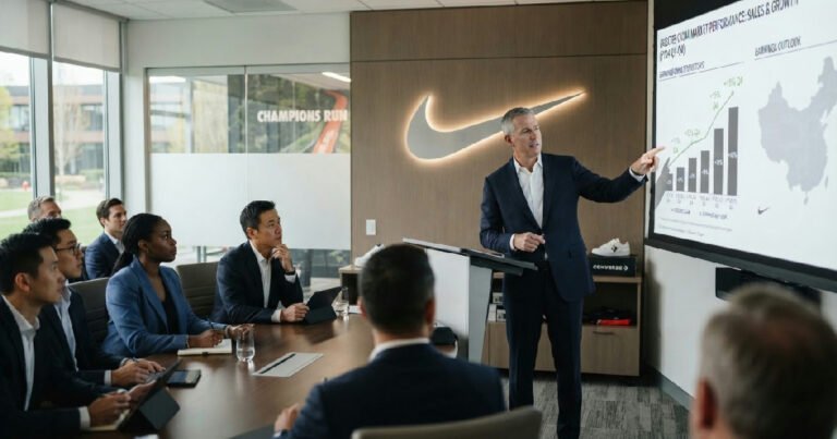 Nike investors scrutinize China growth and CEO Elliott Hill