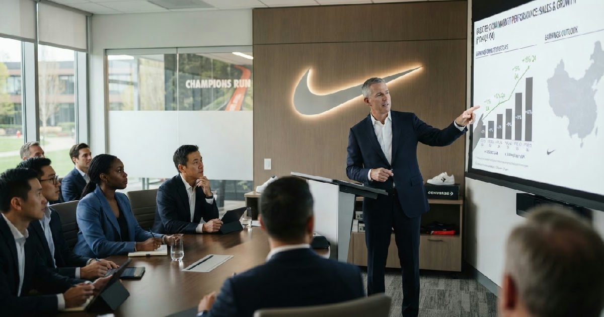 Nike investors scrutinize China growth and CEO Elliott Hill