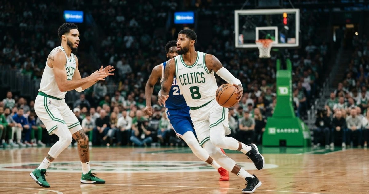 Paul George Celtics debut: Celtics win preseason game against 76ers