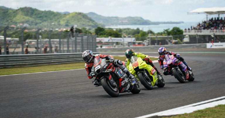 Raul Fernandez sets Aprilia MotoGP Mandalika record