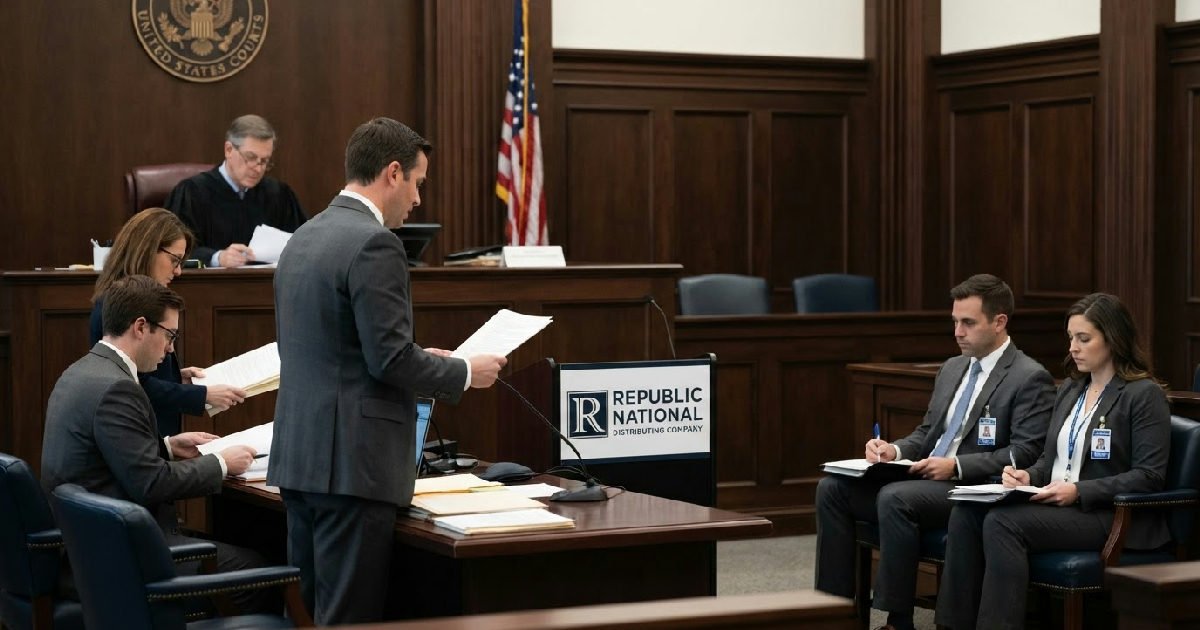 republic national distributing company bankruptcy plan faces objection