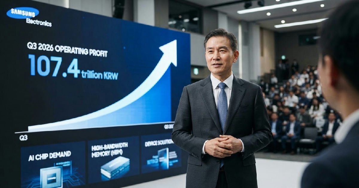 Samsung profit surge: Samsung Electronics projects nine-fold profit surge in 2026