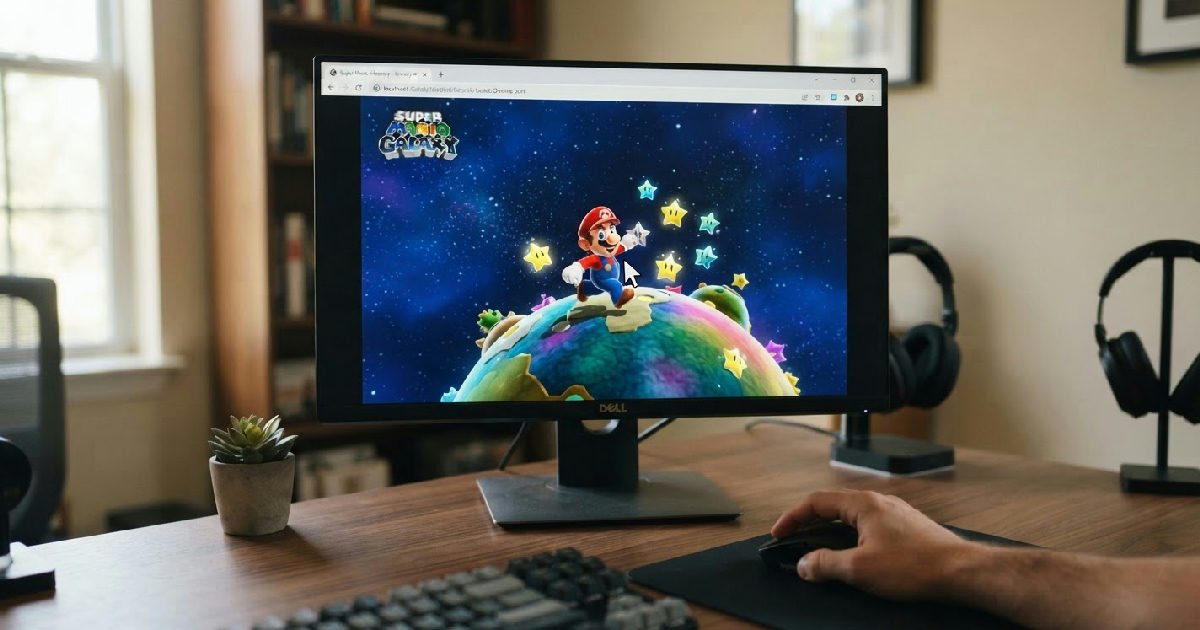 Super Mario Galaxy browser port now features mouse controls