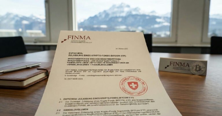 Swiss Financial Market Supervisory Authority approves first
