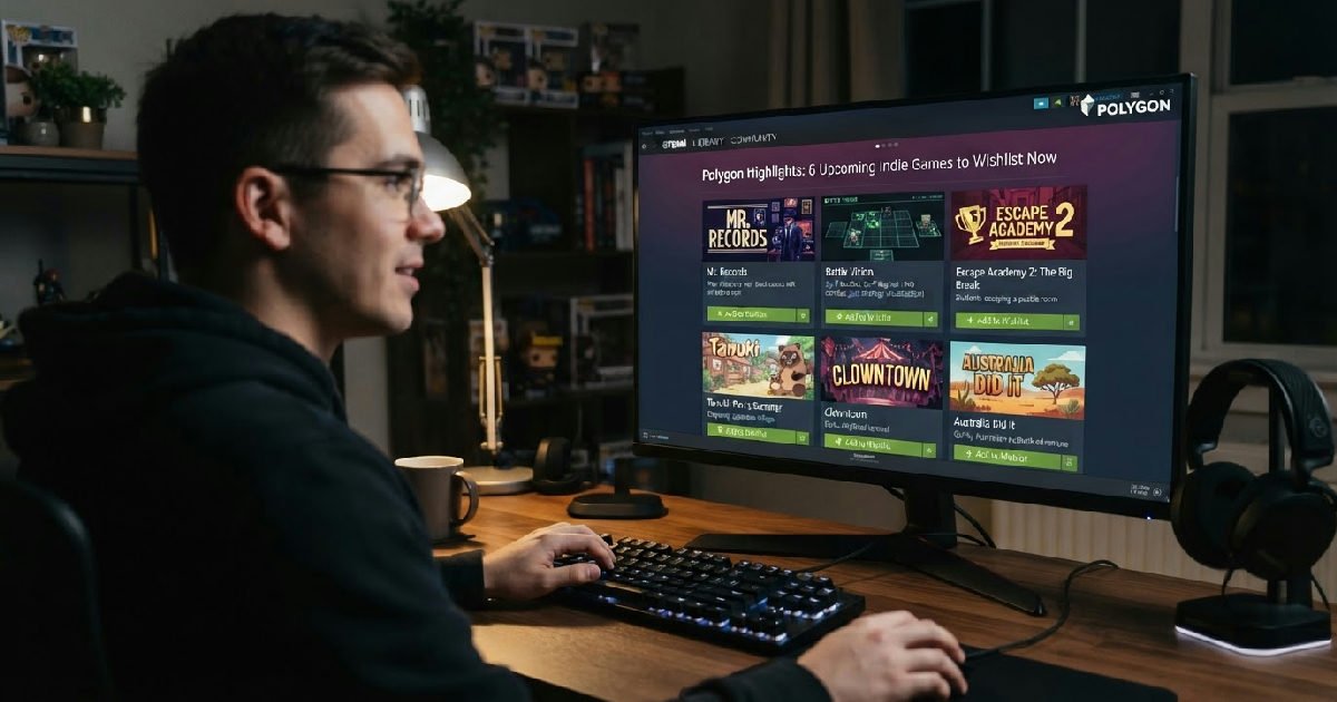 Polygon highlights six upcoming Steam games for your radar