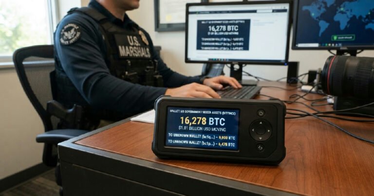 US government Bitcoin move: US government moves $1 billion in bitcoin from bitfinex hack