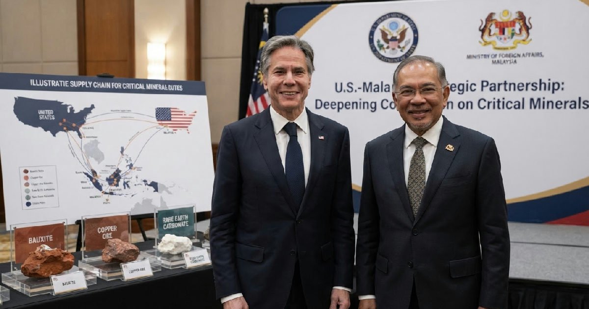 US Malaysia critical minerals: US and Malaysia deepen critical minerals partnership
