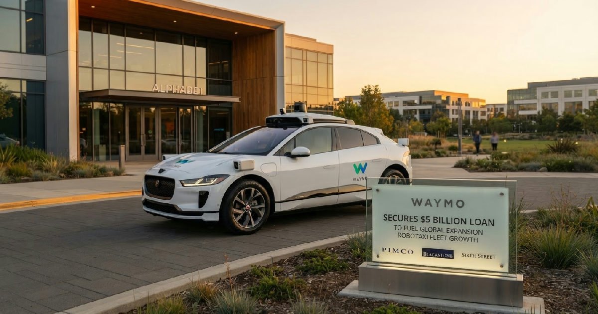 Waymo $5 billion loan: Waymo secures $5 billion loan for global robotaxi fleet